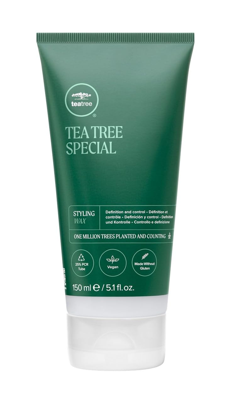 Paul Mitchell Tea Tree Styling Wax - Shaping-Paste verleiht Struktur und Glanz ideal für kurzes Haar
