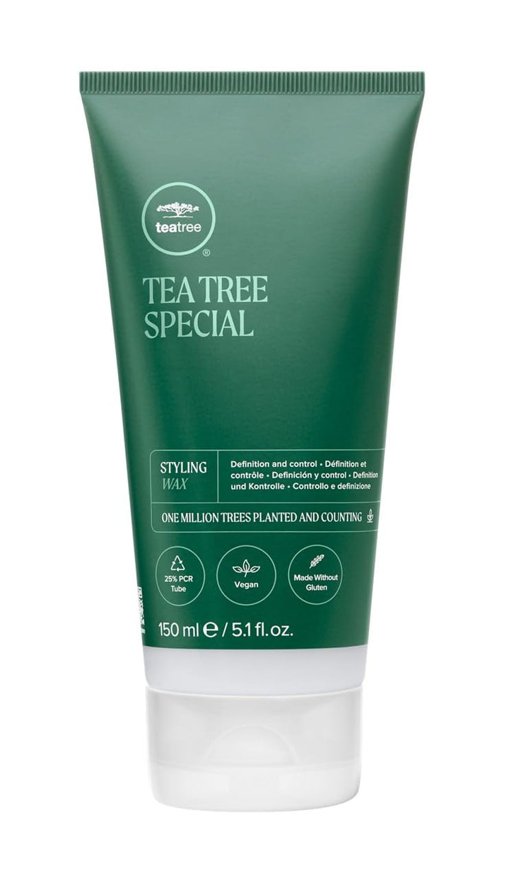 Paul Mitchell Tea Tree Styling Wax - Shaping-Paste verleiht Struktur und Glanz ideal für kurzes Haar