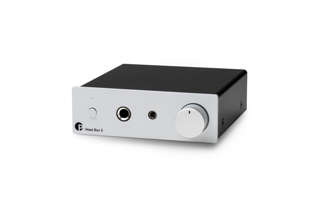 Pro-Ject Head Box E Mikro High End Kopfhörerverstärker (Silber), Silber