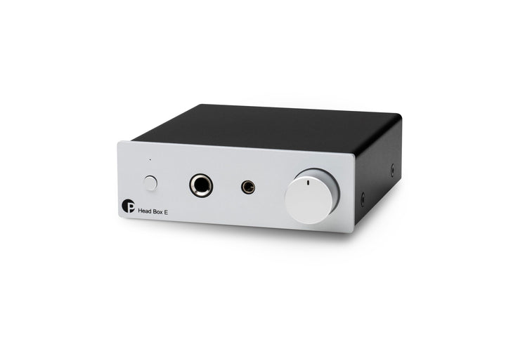 Pro-Ject Head Box E Mikro High End Kopfhörerverstärker (Silber), Silber