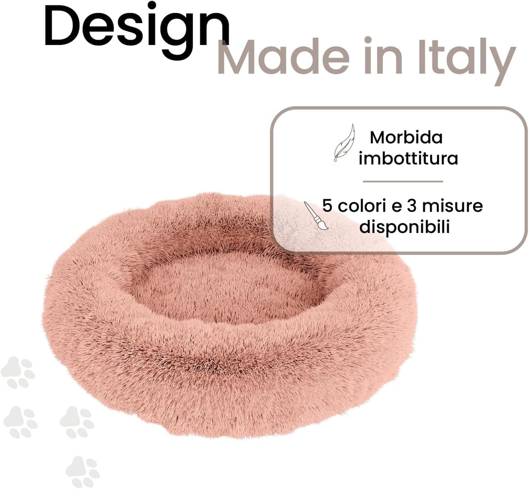 Italian Bed Linen Hundebett “Dreams, Vanille, 70x70x26 cm 70x70x26 cm Vanille, 70x70x26 cm Vanille