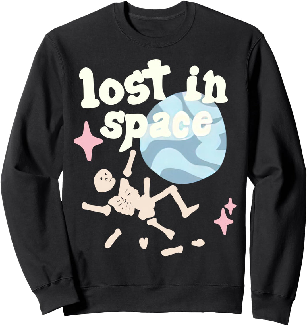 Kaputter Planet, verloren im Weltraum Sweatshirt