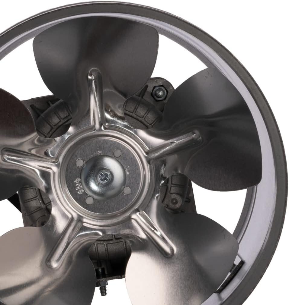 EUROPLAST Ø 160mm Axial Rohrlüfter Rohrventilator Axiallüfter Wickelfalzrohr Zuluft - Abluft Lüfter