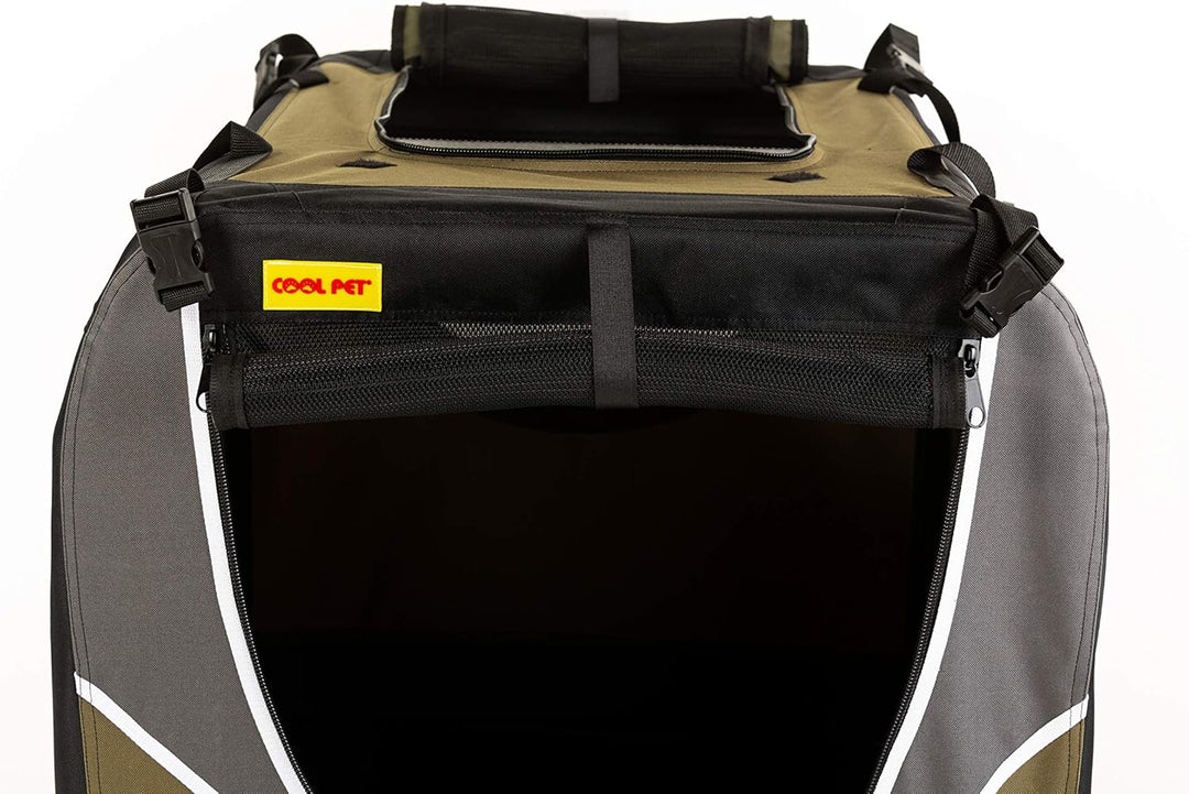 COOL PET Hundebox Transportbox, 91 * 64 * 64cm Hundehütte, Box für Hund, Katze, coolpet Hundekiste,