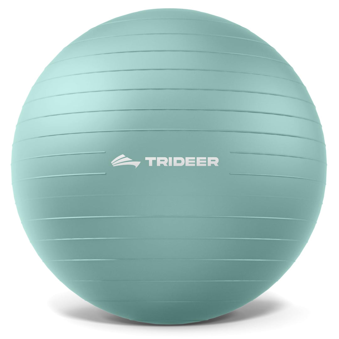 Trideer Gymnastikball – Sitzball, Pezziball &amp; Pilates Ball für Büro &amp; Rückentraining, Balance Ball f