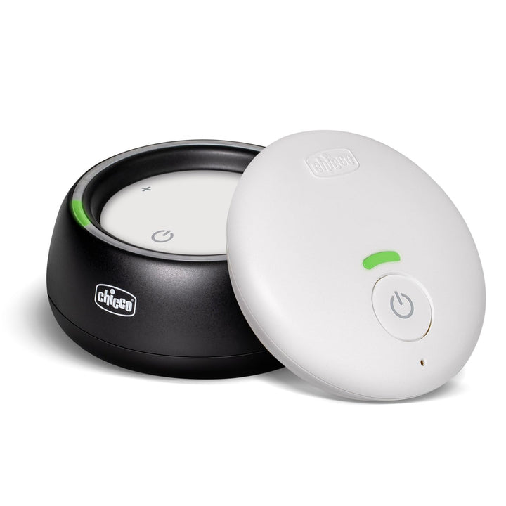 Chicco Audio Babyfon für Kleinkinder mit DECT-Technologie und Bunten LED-Lampen, Baby Monitor 300 m