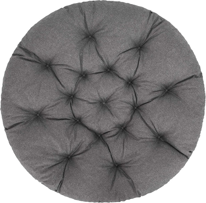 PillowPrim Polster für Papasansessel, Auflage, Ersatzpolster Papasan D 114 cm Bodenkissen gepolstert