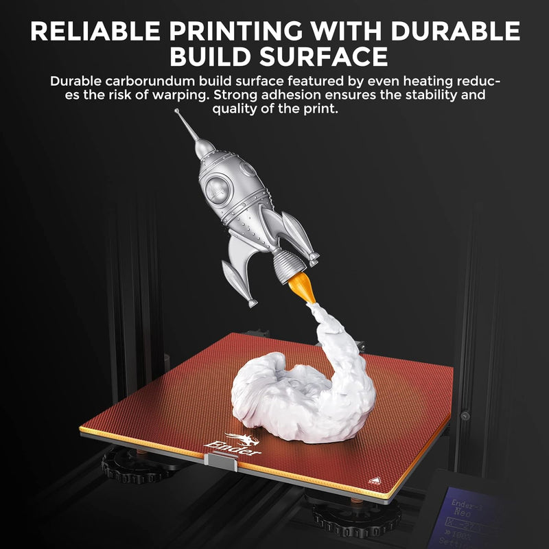 Creality 3D-Drucker Ender 3 Neo, CR Touch Automatische Nivellierung, Vollmetall-Bowden-Extruder, Gro