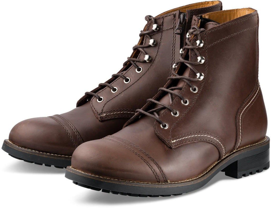 Rokker Moto Ranger Motorradstiefel (Braun), 43 43 EU Braun, 43 EU Braun