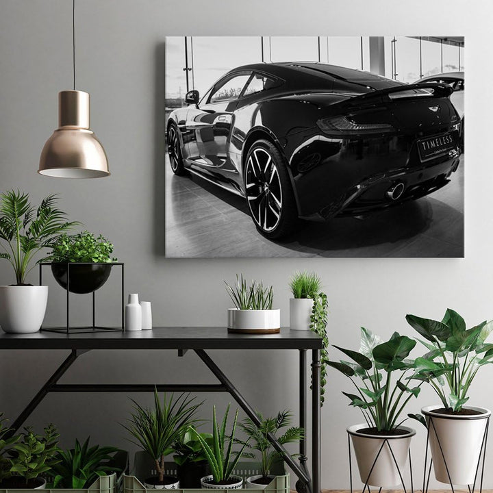 Feeby. Wandbilder - 1 Teilig- 78x118 cm - Bilder Kunstdrucke Deko Panel, AUTO, ASTON MARTIN, AUTOMOB