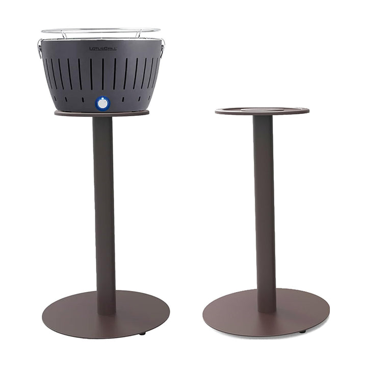 Glutdepot XL Holzkohlegrill + Grillständer-Set Standgrill, Anthrazitgrau, Anthrazitgrau