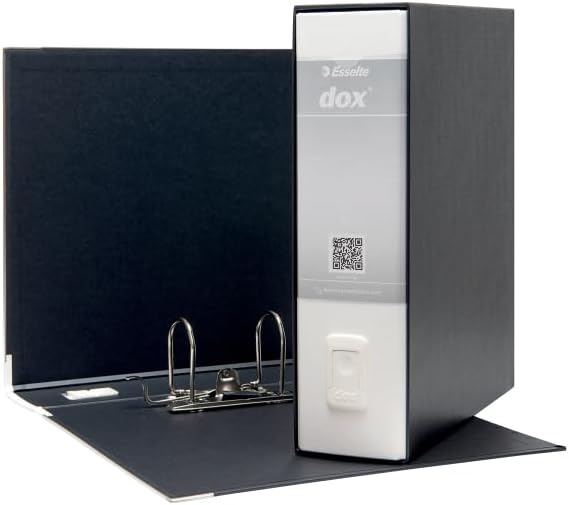 Rexel Dox Aktenordner (DIN A4 Inhalt) 6 Stück weiss