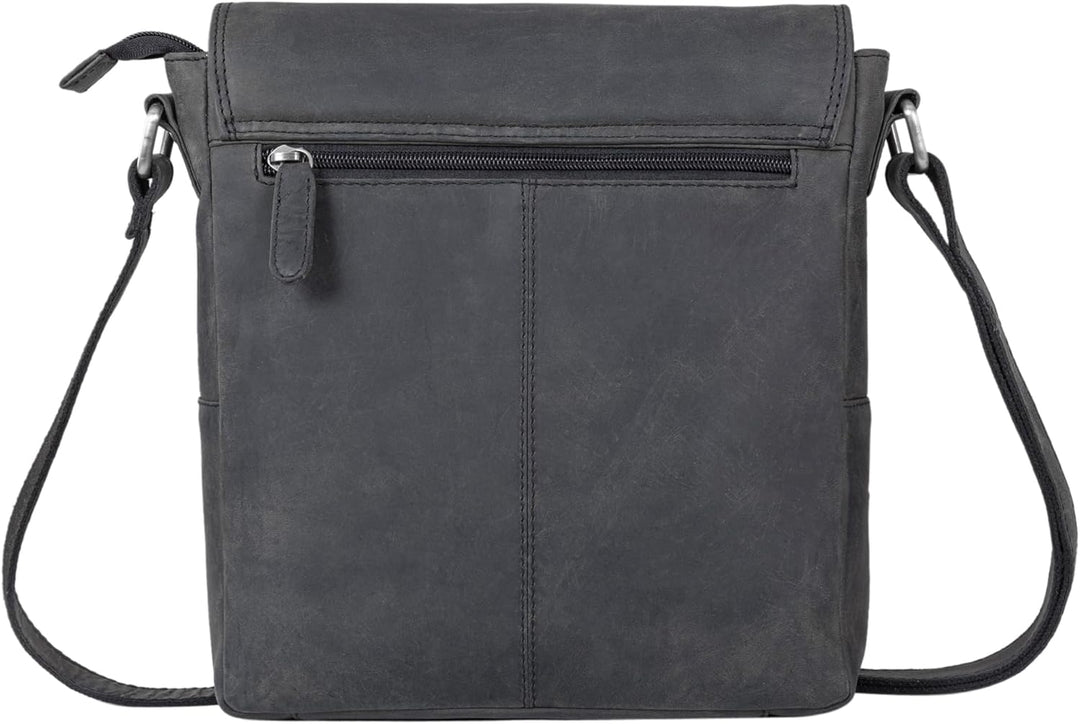 STILORD 'Nevio' Herrentasche Leder Umhängetasche kleine Messenger Bag elegante Handtasche im Vintage