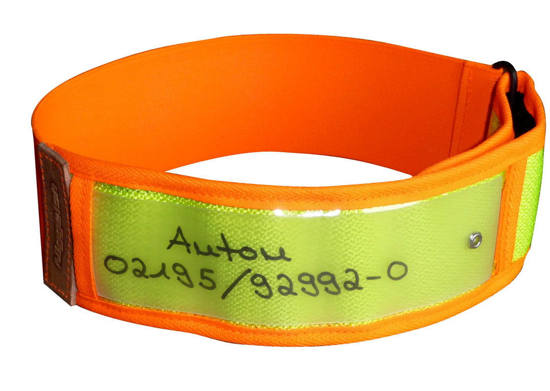 Niggeloh Hundehalsband Warnhalsung, gelb, XS, 101100027 gelb XS, gelb XS