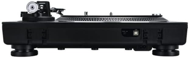 Reloop RP-2000 USB MK2 - quarzgesteuerter DJ-Plattenspieler mit Direktantrieb, 33 1/3 und 45 RPM, US