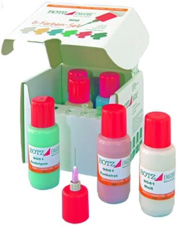 BOTZ Engoben Set, 6x 50ml + Zubehör [Spielzeug]