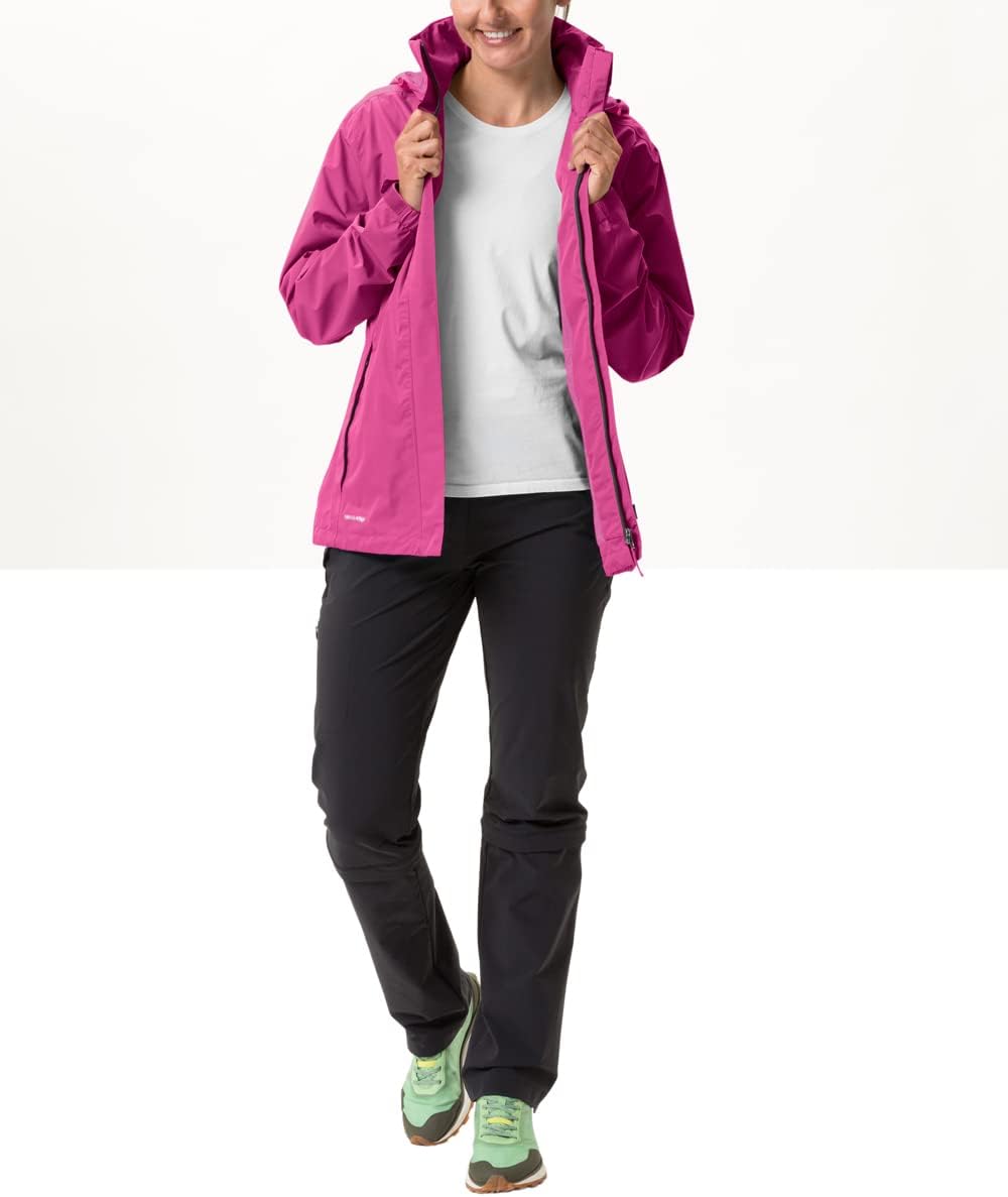 VAUDE Regenjacke Damen leicht - Women's Escape Light Jacket, wasserdichte Outdoor-Jacke, atmungsakti