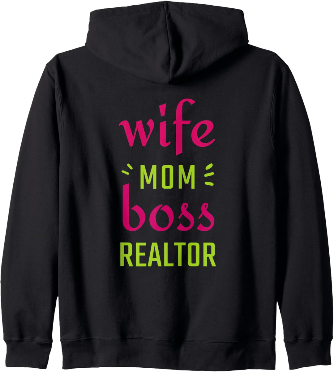 Ehefrau Mama Boss Makler Kapuzenjacke
