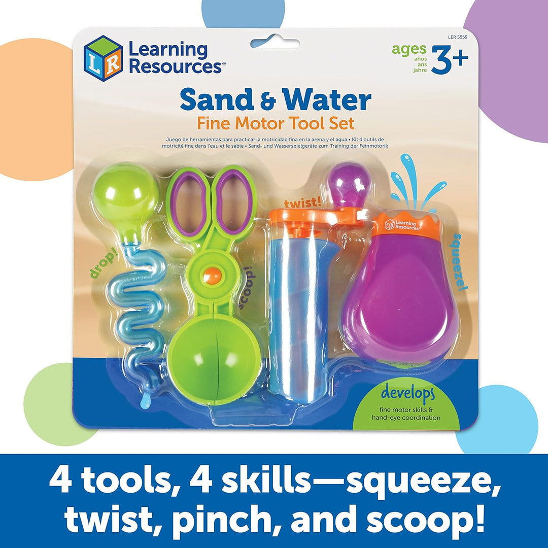 Learning Resources Wasser und Sand – Training der Feinmotorik Sand & Wasser, Sand & Wasser