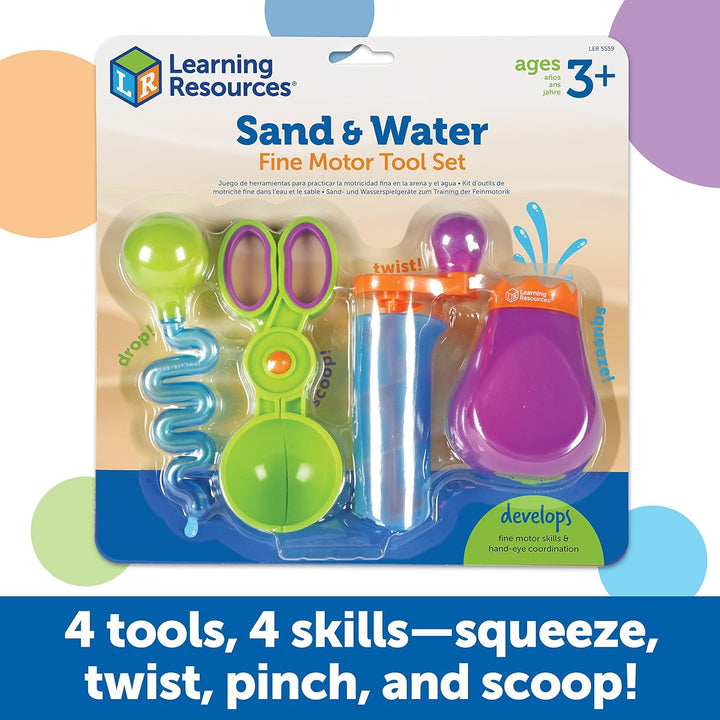 Learning Resources Wasser und Sand – Training der Feinmotorik Sand & Wasser, Sand & Wasser