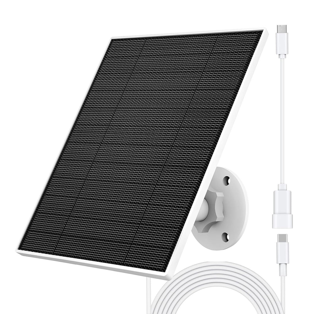 Solarpanel für Eufy Kamera, 5W Solarpanel für Eufycam kompatibel mit Eufycam 3/3C/2/2 Pro/2C/2C Pro/