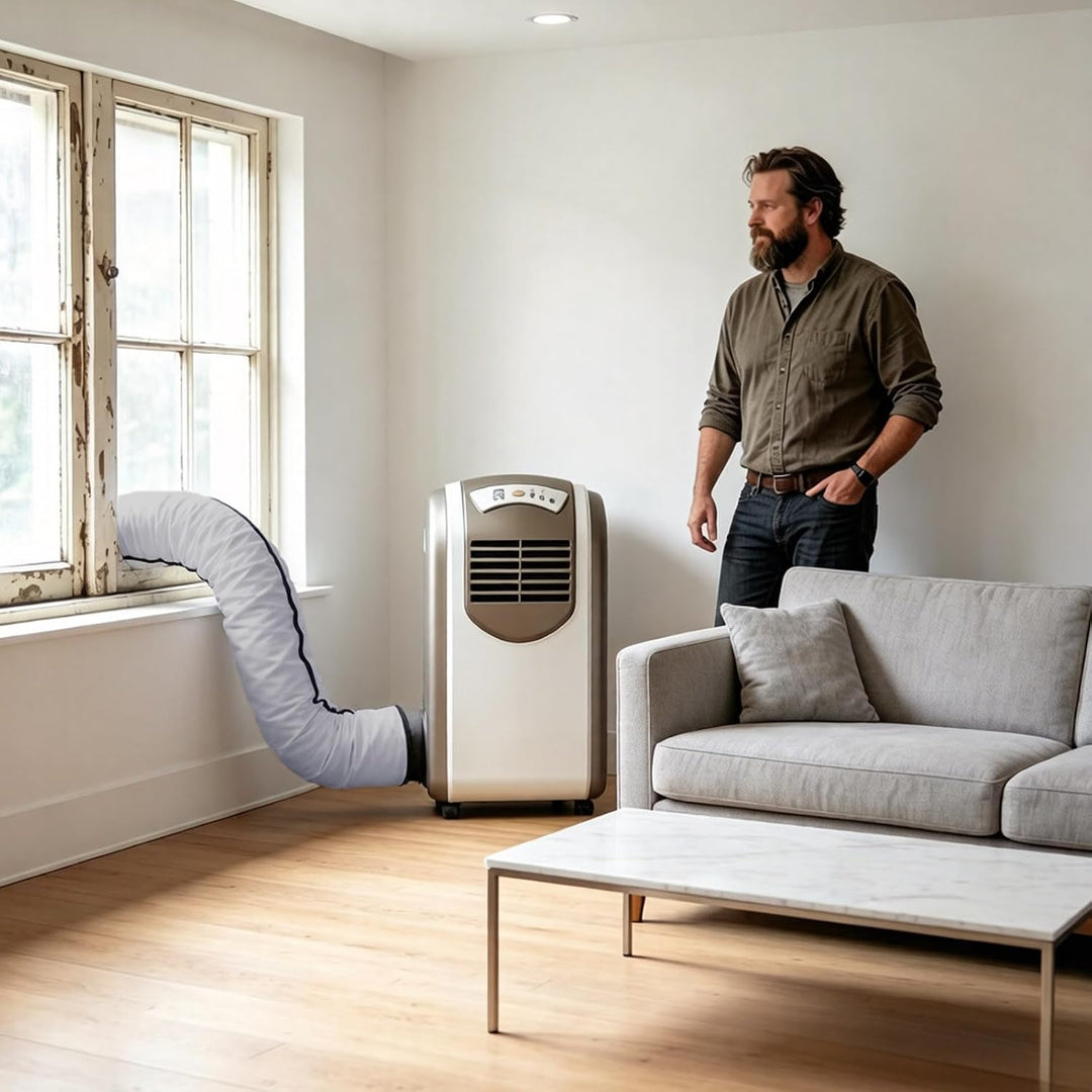 Generisch Isolierung für Klimaanlage Schlauch 150cm: Abluftschlauch Hitzeschutz für 5/5.9 Zoll (13/1