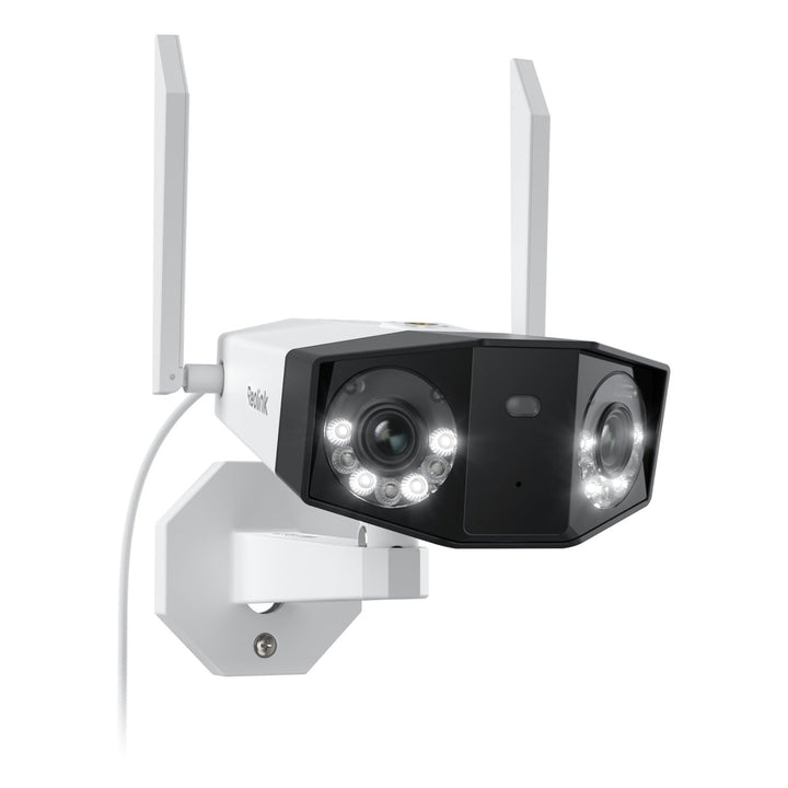 Reolink 4K Dual-Lens WLAN Überwachungskamera Aussen, 180° Ultra-Weitwinkel, Person-/Fahrzeug-/Hausti