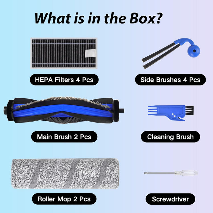 Zubehör Ersatz Kompatibel für ECOVACS DEEBOT X11 PRO OMNI, X11 OMNICYCLONE, X9 PRO OMNI, T80S OMNI S