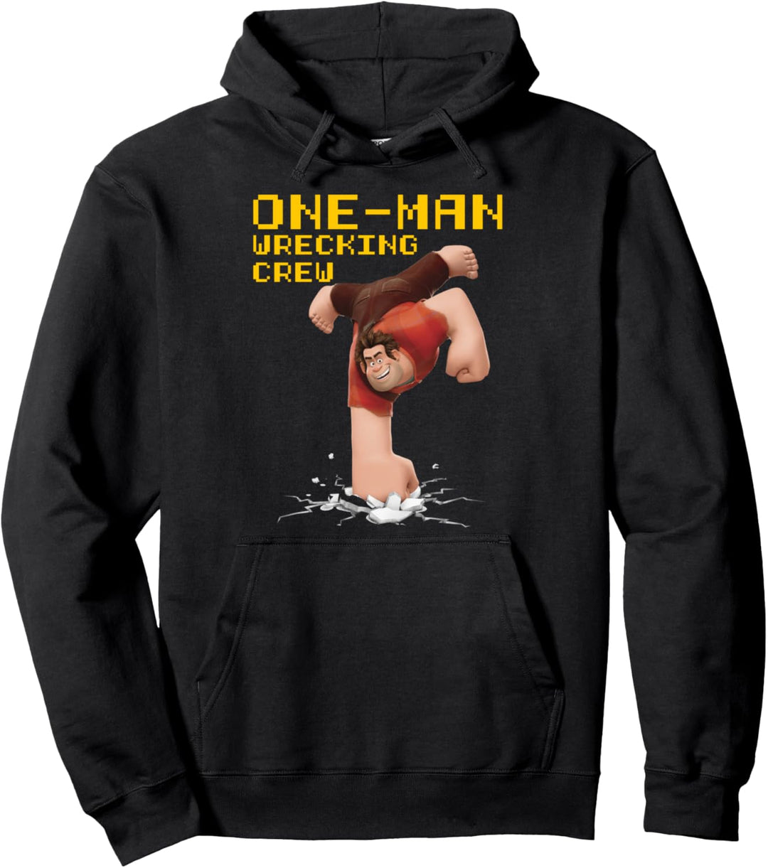 Disney Wreck-It Ralph 2 Ralph One-Man Wrecking Crew Pullover Hoodie
