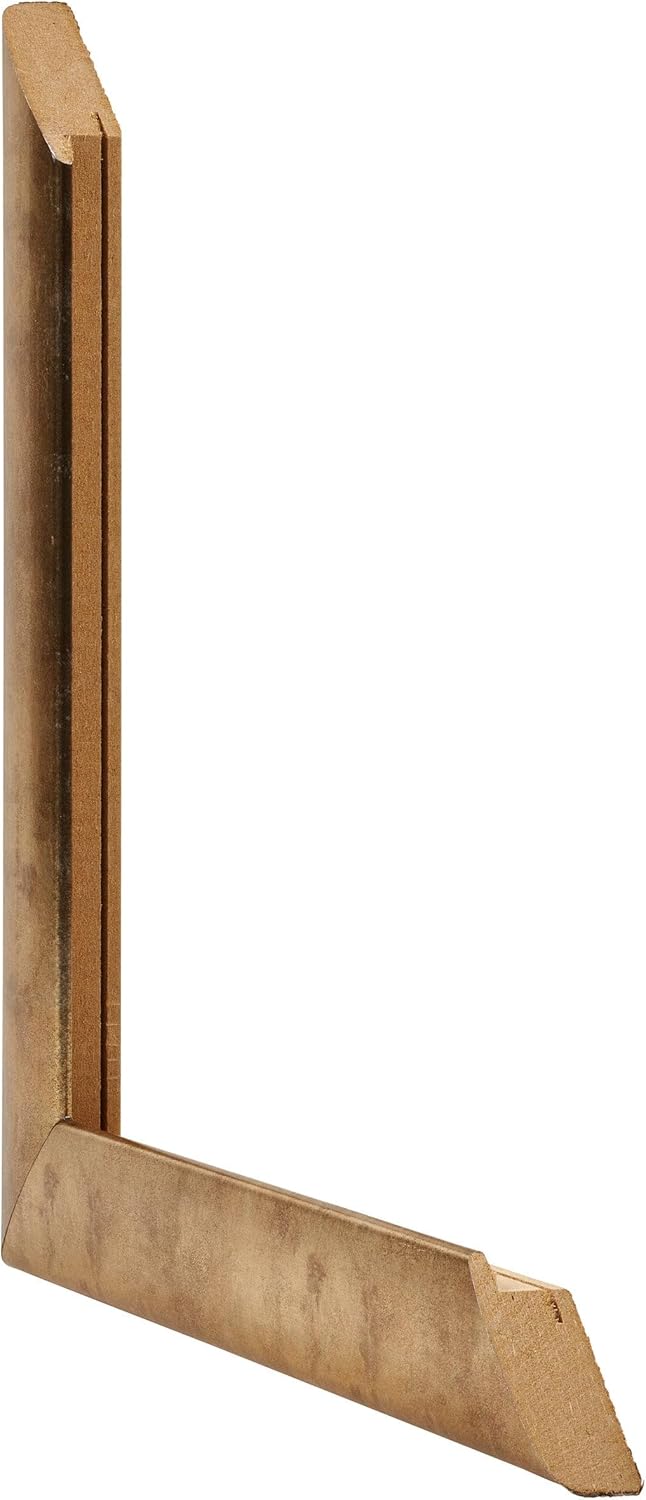 yd. Your Decoration - Bilderrahmen 75x100 cm - Gold Antik - Bilderrahmen aus MDF mit Acrylglas - Ant