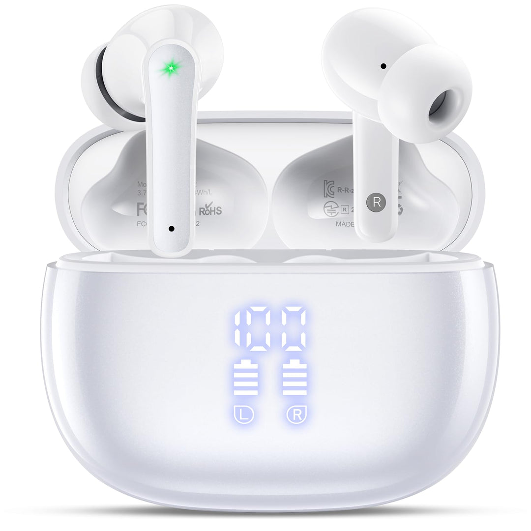 ZIUTY Kabellose Bluetooth Kopfhörer 5.3, In Ear Kopfhörer mit 4 ENC Mikrofonen, 48 Std Akkulaufzeit,