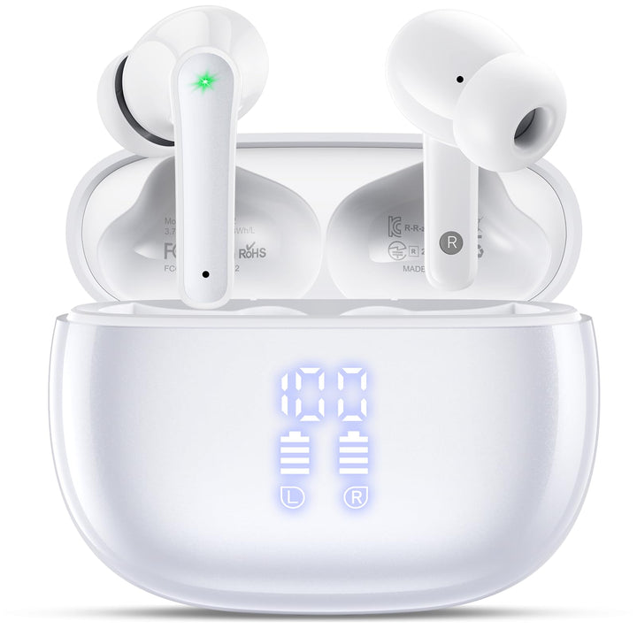 ZIUTY Kabellose Bluetooth Kopfhörer 5.3, In Ear Kopfhörer mit 4 ENC Mikrofonen, 48 Std Akkulaufzeit,