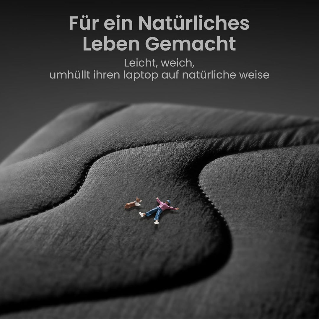 tomtoc Gesteppte Laptop Tasche Hülle für 13-Zoll Neu MacBook Air 2024-2018 M3/A3113 M2/A2681 M1/A233