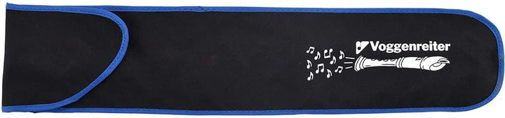 Voggy´s Holzblockflöten-Set Blockflöte Wischer Stofftasche Set für Anfänger und Fortgeschrittene (C-