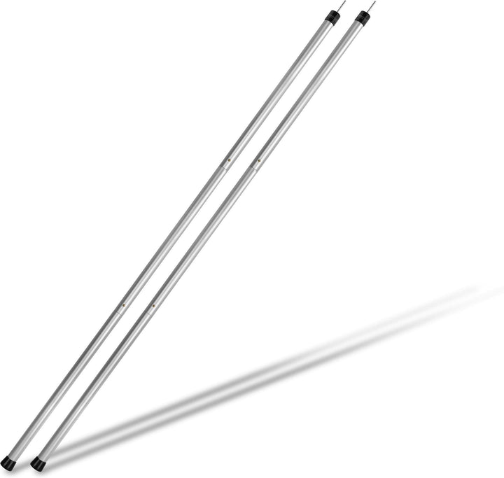 Aufstellstange Zeltstange Stützstange aus Aluminium 120 bis 180 cm - 3 Segmente für Vor-Zelt, Sonnen