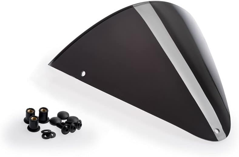 Puig 1517F Kuppel Halbverkleidung Vision, Transparent/Dunkelgrau Rauch Transparent / Dunkelgrau Rauc