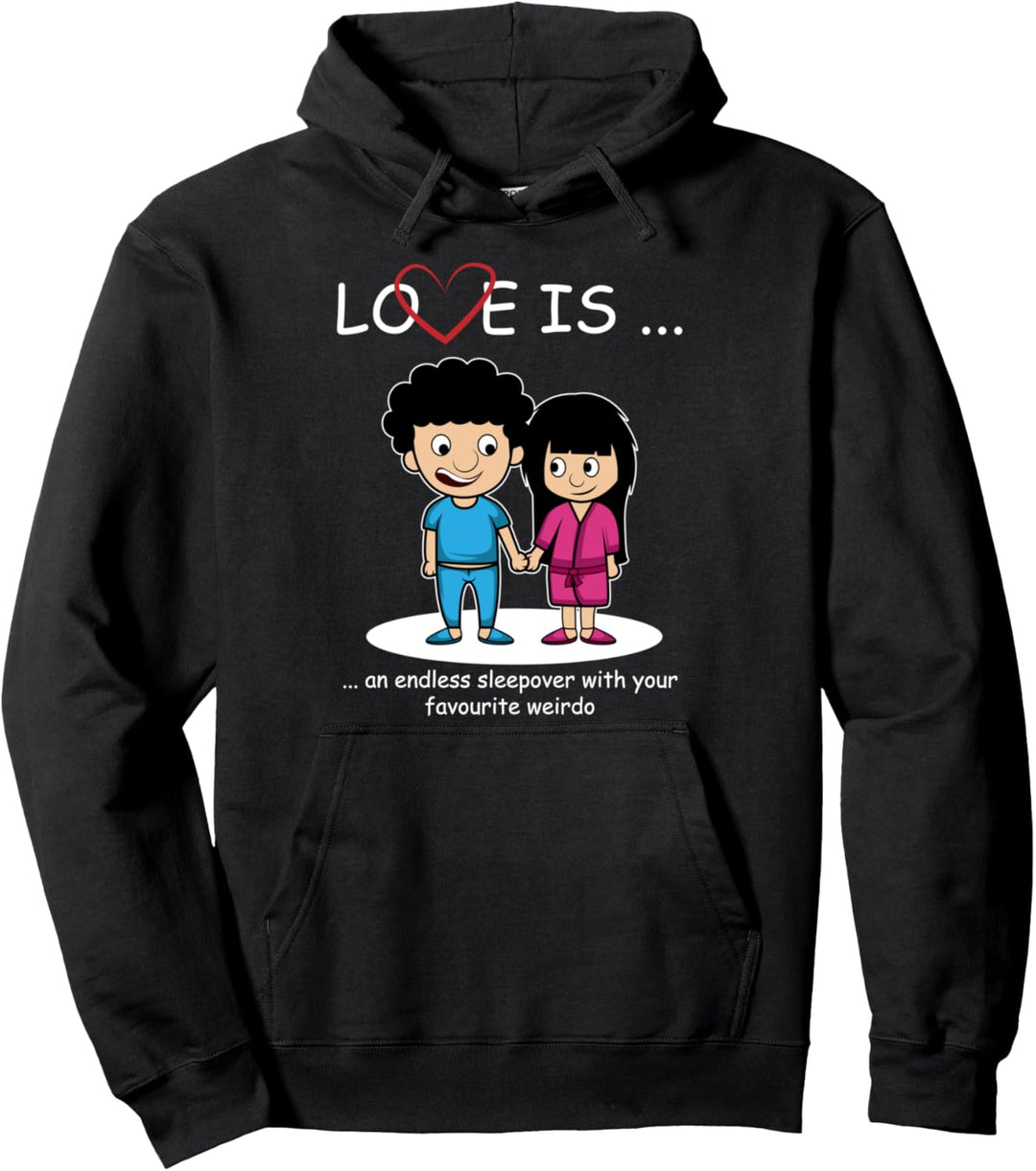 endlose Plötzlich verliebt Freund oder Freundin Pullover Hoodie