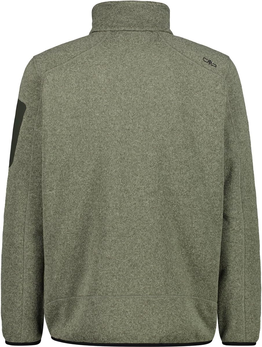 CMP Herren Herrenjacke fleecejacke 58 Khaki-ölgrün, 58 Khaki-ölgrün