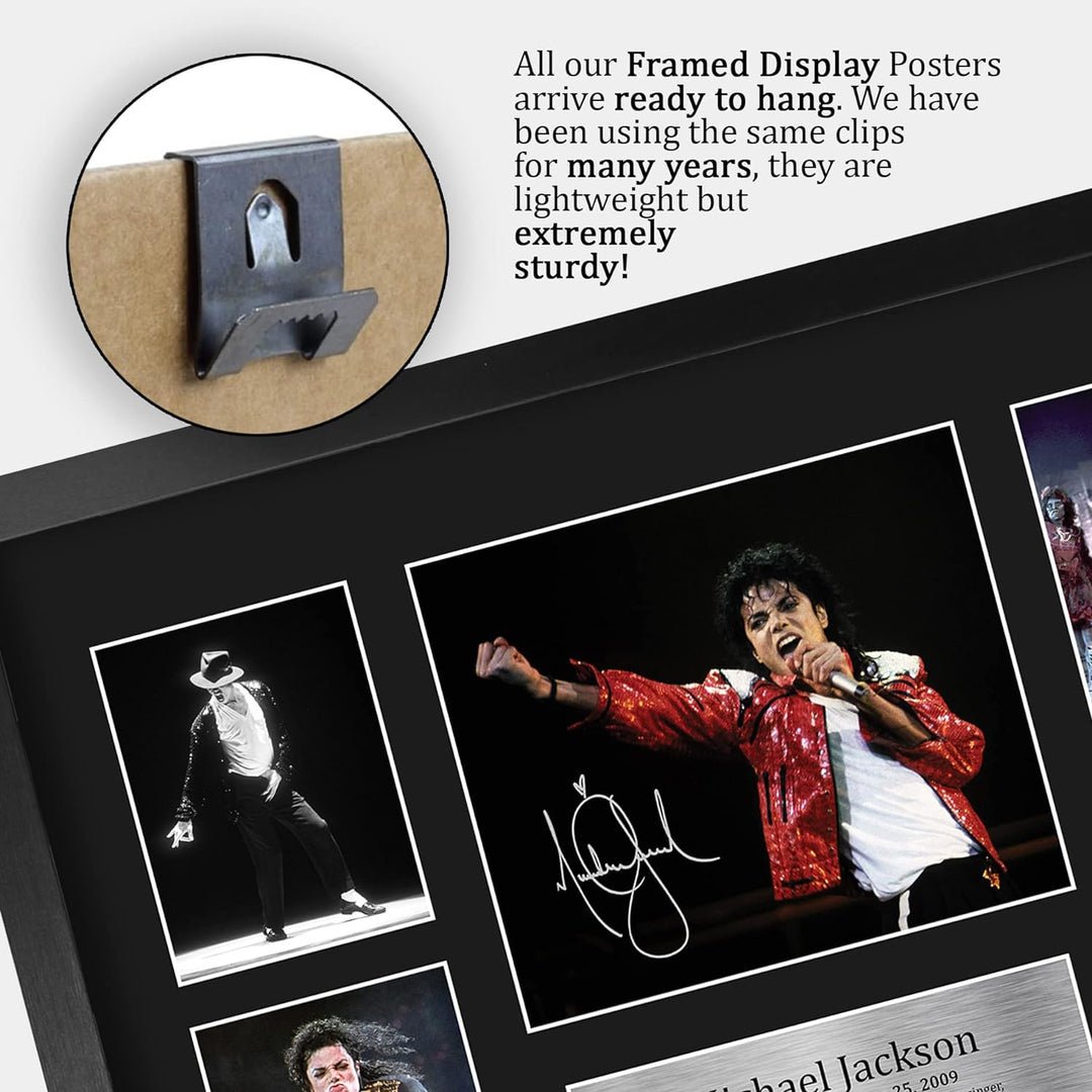 HWC Trading FR A3 Michael Jackson Musician Geschenke Gedruckt Signiert Autogramm Bild Für Musik Erin