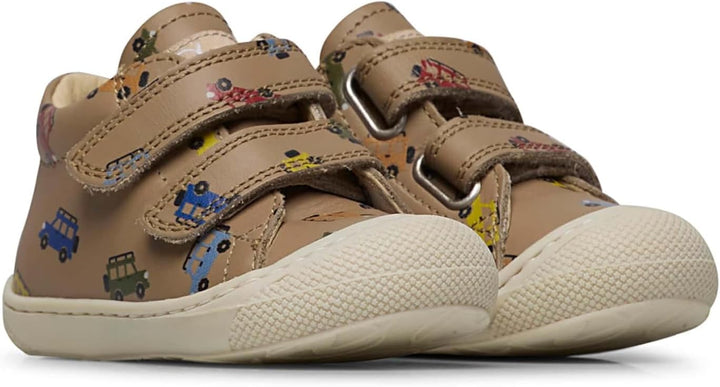 Naturino Lauflernschuhe aus Nappaleder 17 EU Beige, 17 EU Beige