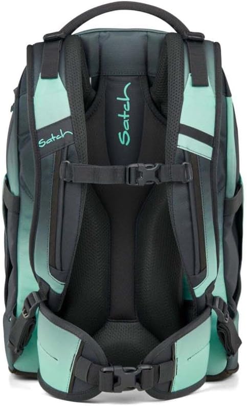 Satch Pack Schulrucksack Set 3tlg. inkl. Schlamperbox und Sporttasche Gradient Mint, Gradient Mint
