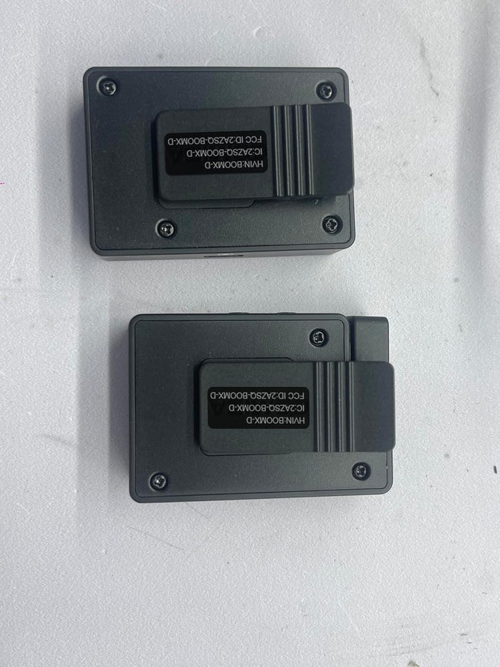 COMICA BoomX-D1 kabelloses Lavalier-Mikrofon, 2,4 GHz, kabelloses Krawattenmikrofon-System mit 1 Sen