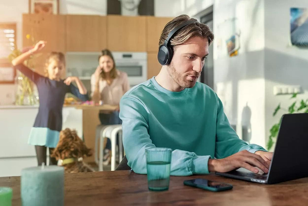 Philips Kabellos Over-Ear Kopfhörer mit Mikrofon/Bluetooth, Active Noise Cancelling, 30 Stunden Spie