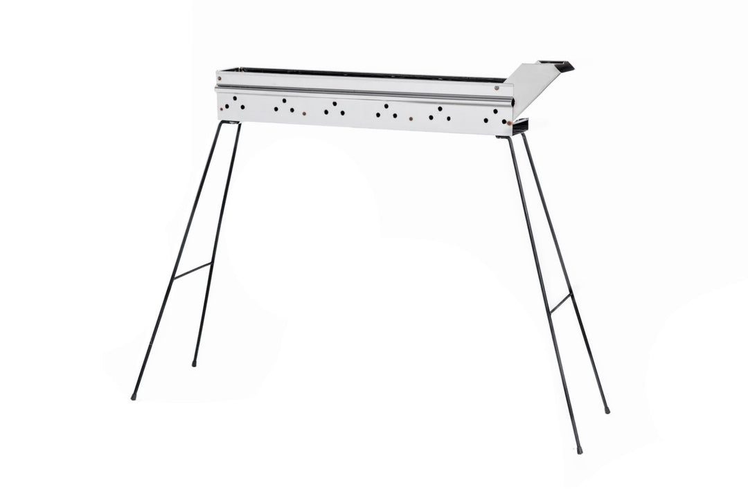 FBM2 SRLS Holzkohlegrill C 80, Edelstahl