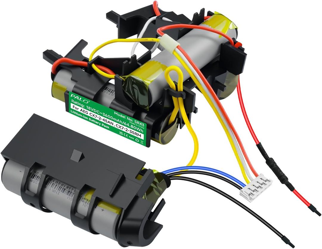 18V/3600mAh Akku für Electrolux AEG CX7, Kompatibel mit AEG CX7-2-45AN,CX7-2-45MÖ,CX7-2-35RM,CX7-35W