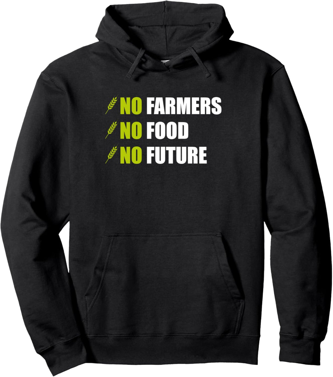 Landwirt Demonstration No Farmers No Food Traktor Demo Motto Pullover Hoodie