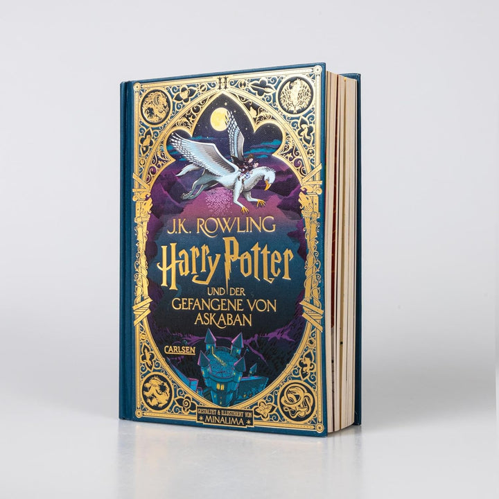 Harry Potter und der Gefangene von Askaban (MinaLima-Edition mit 3D-Papierkunst 3): Farbig illustrie