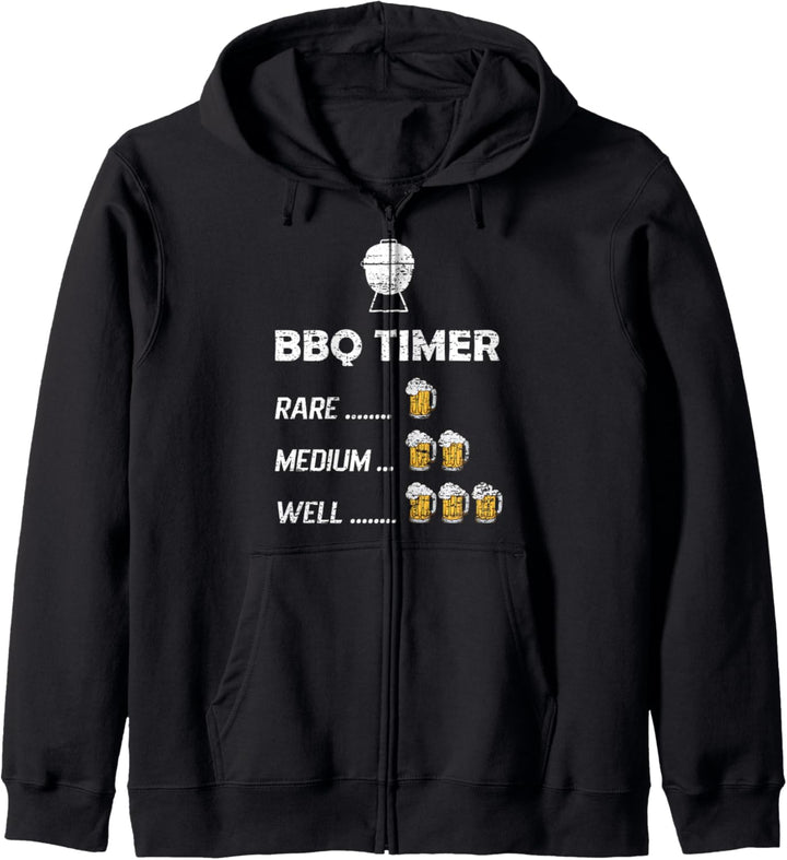 Funny BBQ Design! For Fans of Smoking, Grilling and Barbecue Kapuzenjacke