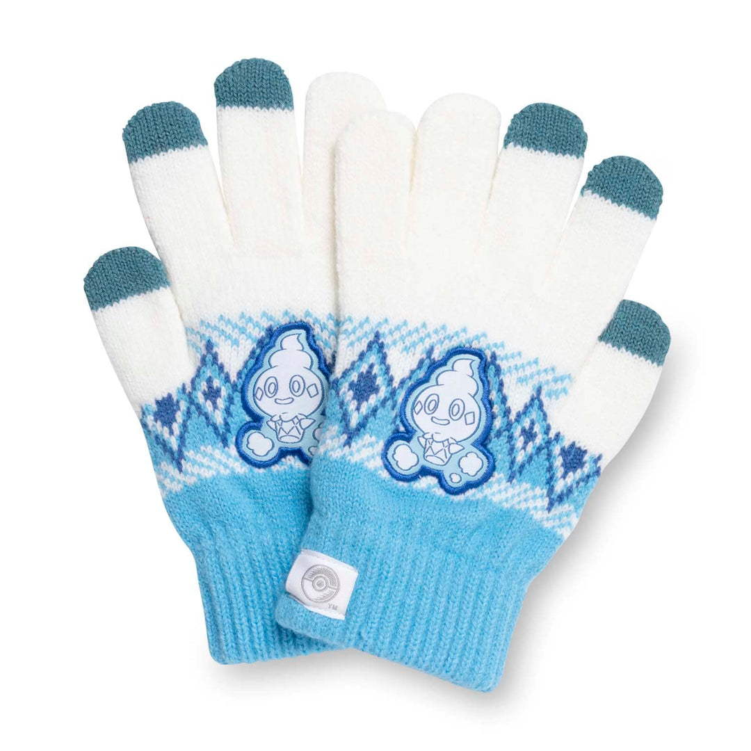 Pokémon Center: Vanillite Frost Touchscreen-Handschuhe (Einheitsgrösse für Erwachsene), Mehrfarbig,