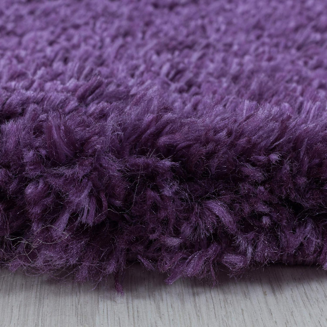 Hochflor Teppich Wohnzimmer Einfarbig Schlafzimmer Esszimmer Flur Läufer Unicolor &amp; Einfarbig Weich
